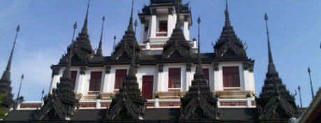Wat Ratchanatdaram is one of Visit: FindYourWayInBangkok.