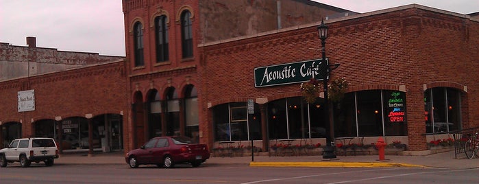 Acoustic Cafe is one of Winona's Uniqueness.