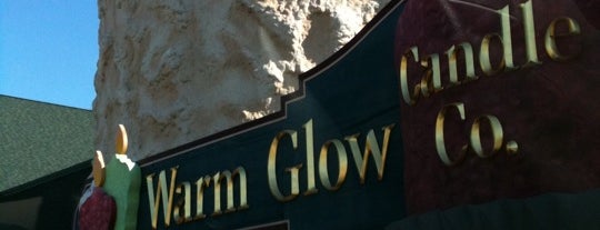 Warm Glow Candle Outlet is one of Christmas Hot Spots.