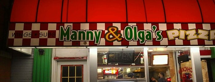 Manny & Olga’s Pizza is one of Global All-Time Favorites.