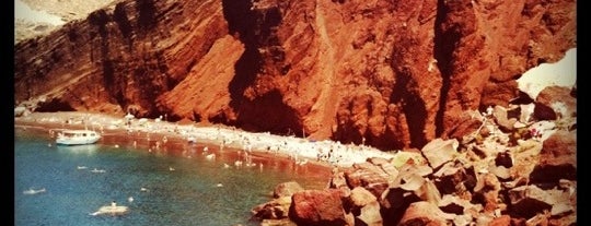 Spiaggia Rossa is one of Σαντορίνη 5ημερο (tips) #Greece.