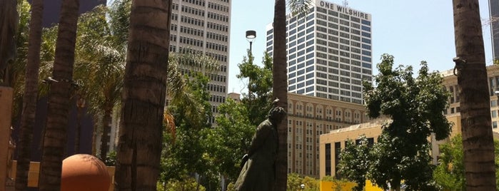 Pershing Square is one of The Great Outdoors in Los Angeles.