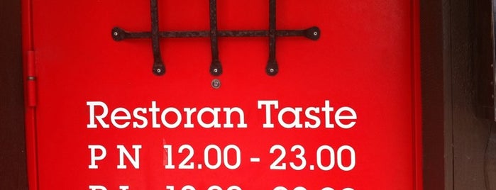 Taste Restoran is one of The Barman's bars in Tallinn.