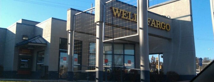 Wells Fargo Bank is one of Favorites.