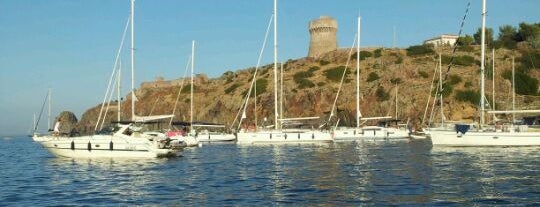 Marina di Capraia is one of Tuscan Archipelago.