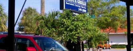 Clayton's Siesta Grille is one of Tempat yang Disimpan Lindsay.