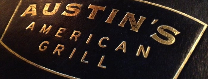 Austin's American Grill is one of Tempat yang Disukai Tom.