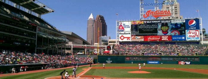 프로그레시브 필드 is one of Baseball Stadiums.