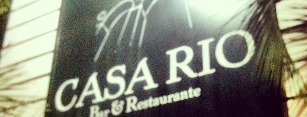 Casa Rio Bar & Restaurante is one of Lugares favoritos de Ana Clara.