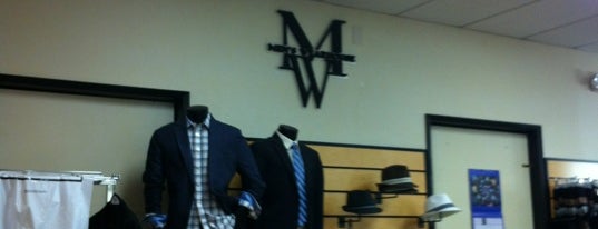 Men's Wearhouse is one of Good Places.