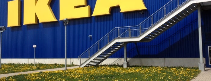 IKEA is one of Kristin : понравившиеся места.