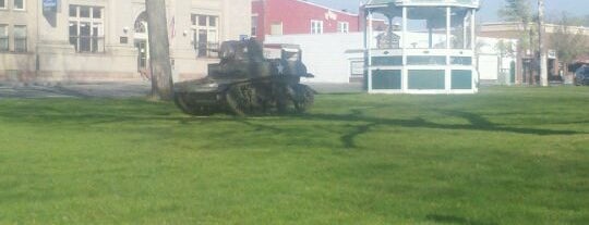 New Milford -  Town Green is one of Lieux qui ont plu à Rick E.