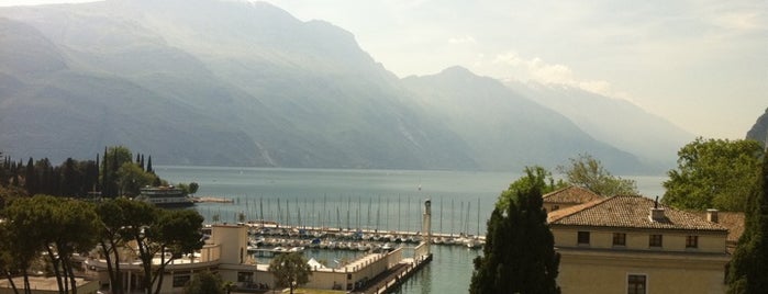 Grand Hotel Riva del Garda is one of TN | Alberghi, Hotels | Lago di Garda.