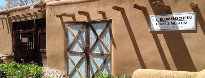 Blumenschein Home & Museum is one of Taos, New Mexico.