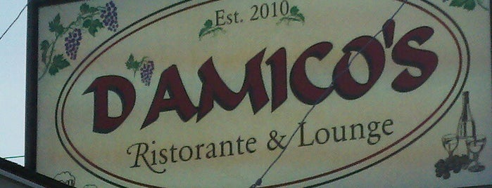 D'Amico's Ristorante & Lounge is one of Tempat yang Disimpan Brad.