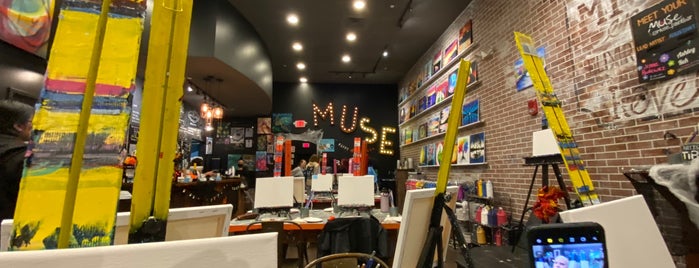 Muse Paint Bar is one of west hartford.
