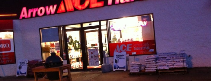 Arrow Ace Hardware is one of run for Mayor.