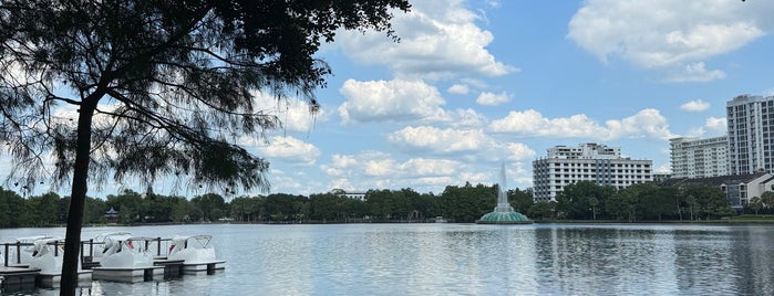 Lake Eola Park is one of Orlando Faves.