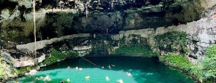 Cenote Zací is one of Cancun.