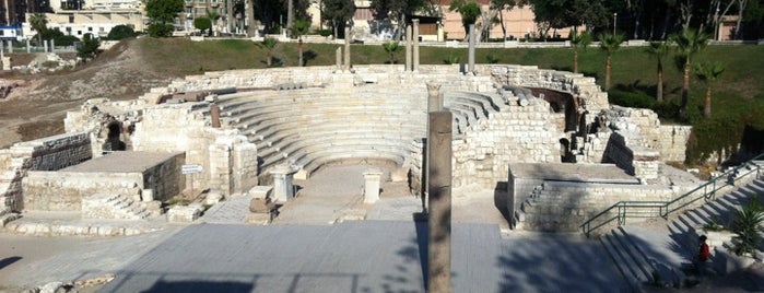 Roman Amphitheater is one of No One Sleeps at Alexandria.