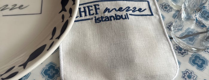 Chef Meyhane is one of İstanbul 2.