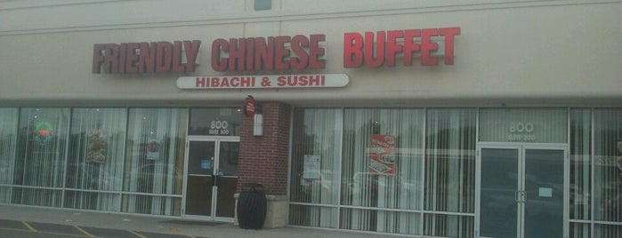 Friendly Chinese Buffet is one of Lugares favoritos de Ken.