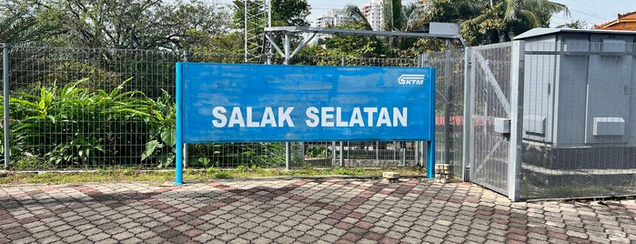 KTM Line - Salak Selatan Station (KB03) is one of KTM Komuter Stations.
