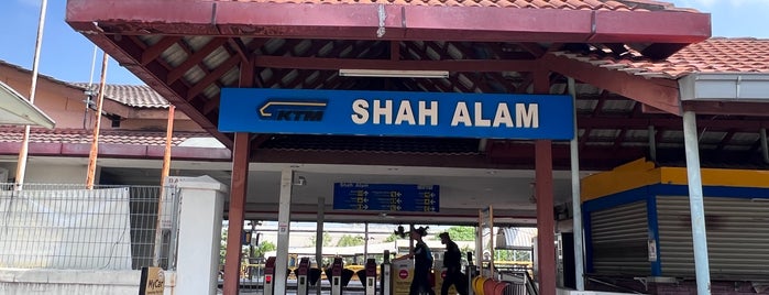 KTM Line - Shah Alam Station (KD11) is one of Tempat yang Disukai ꌅꁲꉣꂑꌚꁴꁲ꒒.