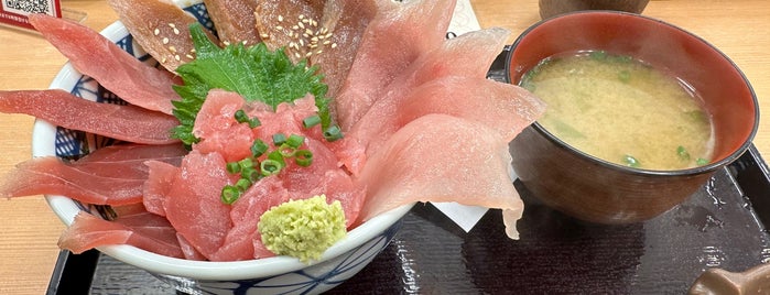 まぐろ市場 is one of 立川の夕食.