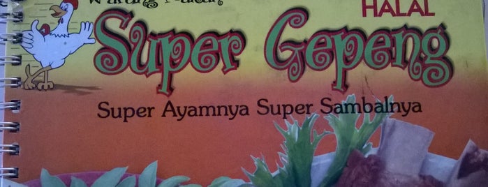 Warung Makan Super Gepeng is one of Perum Slamaran Indah.