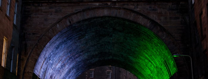 The Regent Bridge is one of Edinburgh Art Festival 2013.