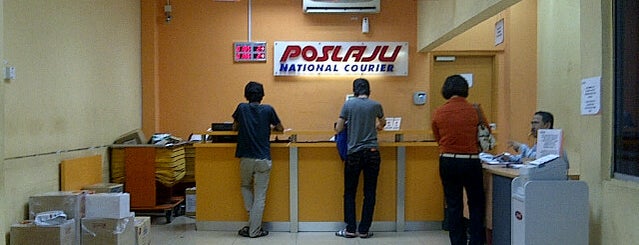 POSLAJU National Courier is one of Tempat yang Disimpan Syah.