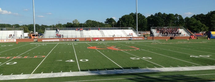 Barker-Lane Stadium is one of Division I Football Stadiums in North Carolina.