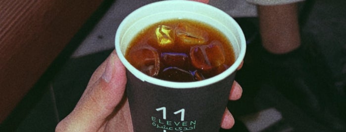 Eleven 11 is one of Riyadh Coffee.