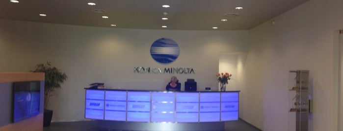 Konica Minolta is one of Steffenさんのお気に入りスポット.