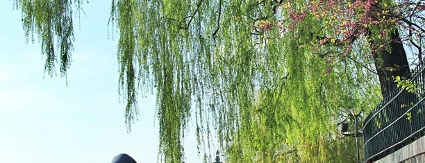 Square du Vert-Galant is one of OÙ | Paris for lovers.