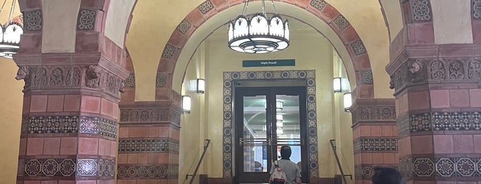 UCLA Powell Library is one of ouro.