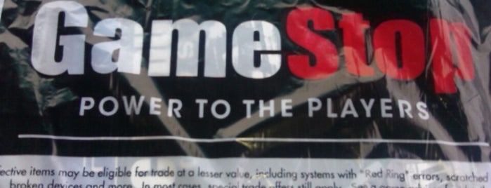 GameStop is one of My stores.