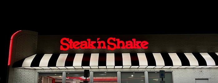 Steak 'n Shake is one of My places.