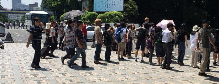 Jingu Bridge is one of ラブライブ! 聖地巡礼.