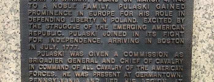 Count Pulaski Statue is one of Landmarks.