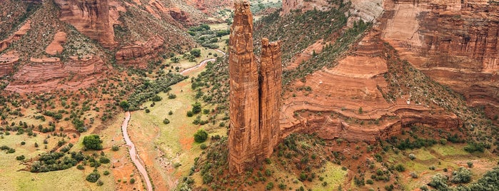Spider Rock Overlook is one of Nord-Arizona / USA.