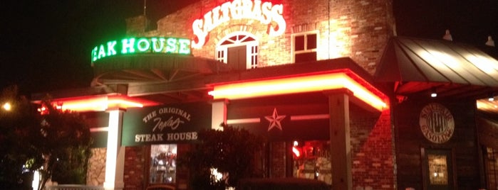 Saltgrass Steak House is one of Greg's Places to Eat.
