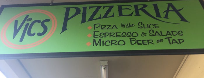 Vics Pizzeria is one of Carlos’s Liked Places.