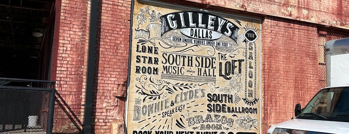 Gilley's Dallas is one of DALLAS\AUSTIN_ME List.