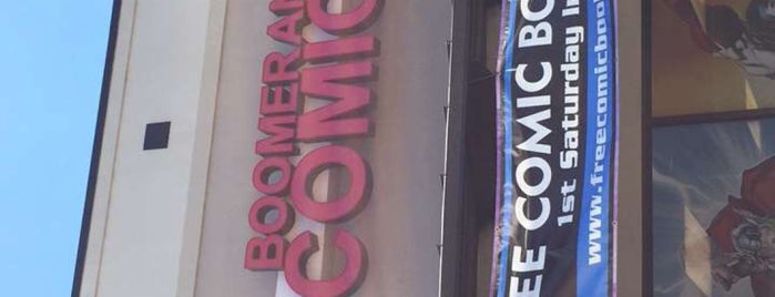 Boomerang Comics is one of Orte, die Wednesday gefallen.