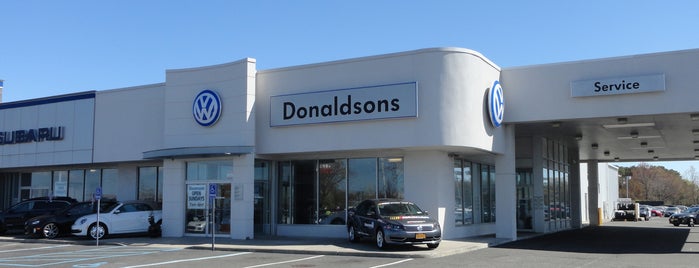 Donaldsons Volkswagen Subaru is one of my dealerships.