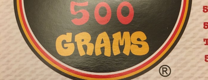 500 Grams Burgers is one of Burger Joint.