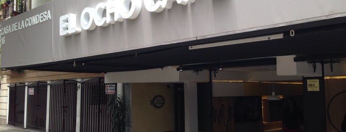 El Ocho Café Recreativo is one of Lugares favoritos de Andrea.