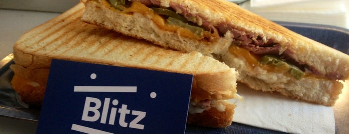 Blitz is one of Lugares guardados de We Love Veggie Burgers.